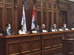 15 November 2021 National Assembly Speaker Ivica Dacic at the NATO PA Rose-Roth Seminar